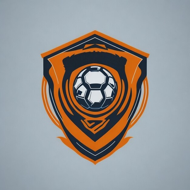 Logo van het voetbalteam
