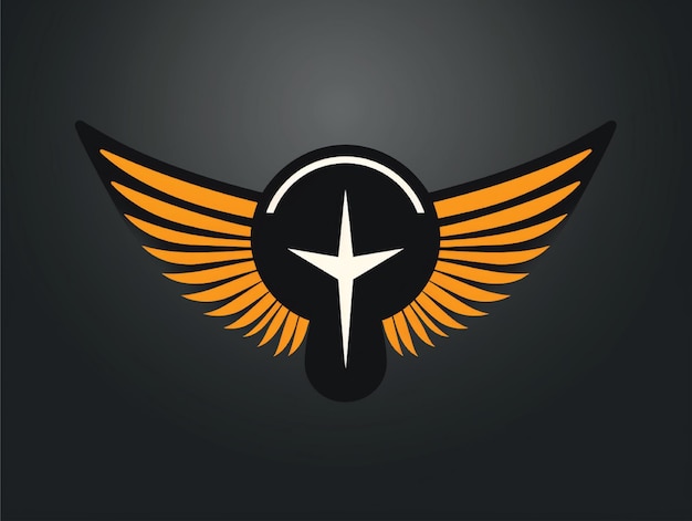 logo van het wings shield-bedrijf