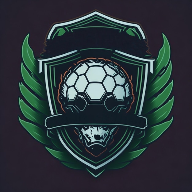 Logo voor voetbal en esports