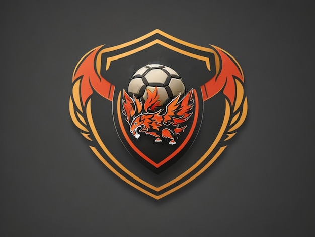 Logo voor voetbal en esports