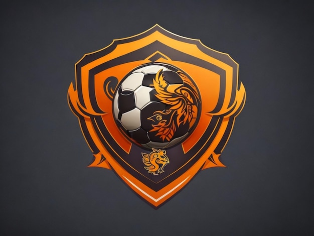 Logo voor voetbal en esports