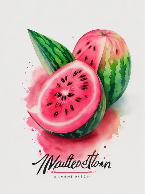 Photo logo watermelon