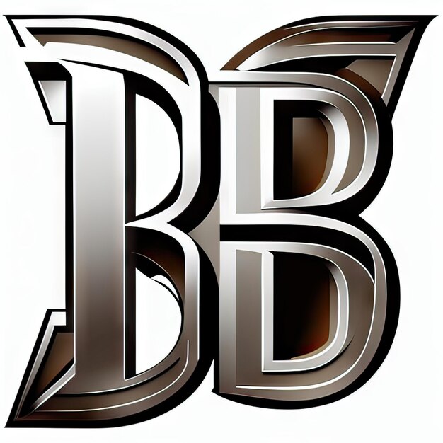 사진 현대 문자 b generative ai가 포함된 로고