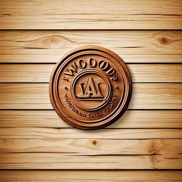 Photo logo wood