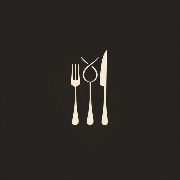 Foto logoontwerp van een restaurant met beeldmerk