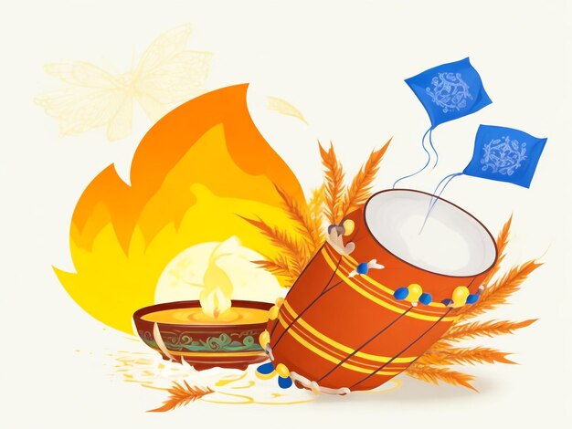 Lohri achtergrondbeelden collecties leuke behang ai gegenereerd