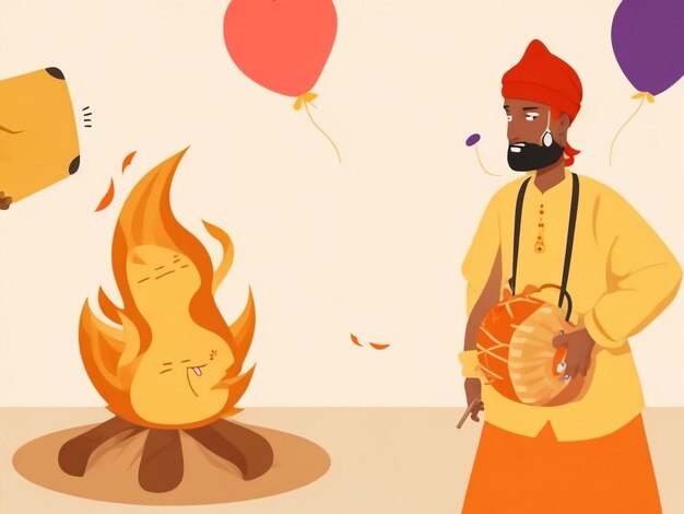 Фото lohri фоновые изображения коллекции милые обои ai сгенерированы