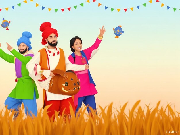 Photo lohri background images collections cute wallpapers ai generated