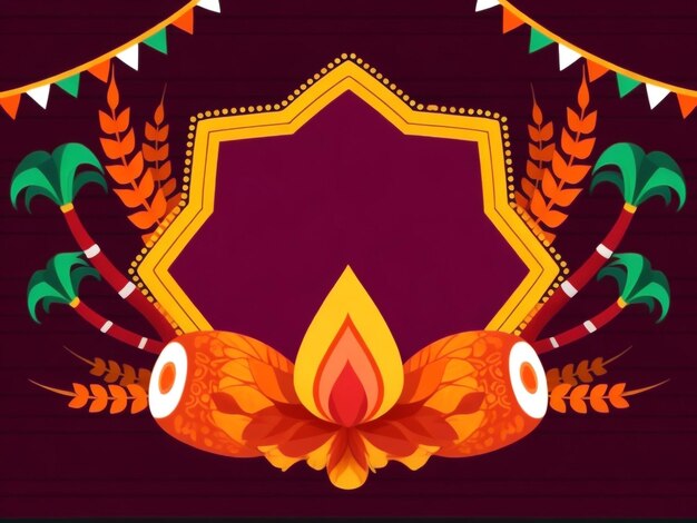 Lohri background images collections cute wallpapers ai generated