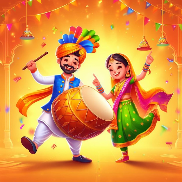 lohri graphic