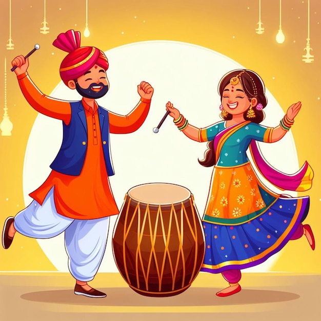 lohri graphic