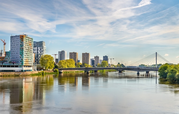 The Loire River in Nantes France