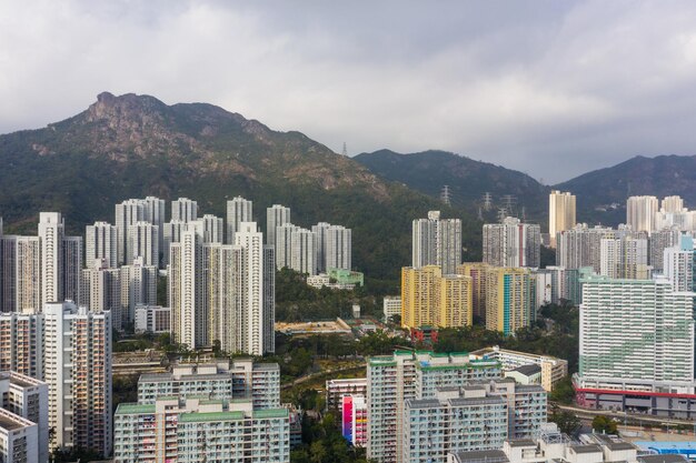 香港、香港、2019 年 2 月 3 日: 香港の住宅街