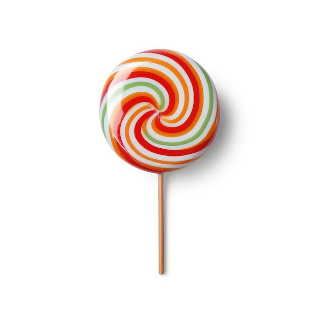 Lollipop Isolated on White Background