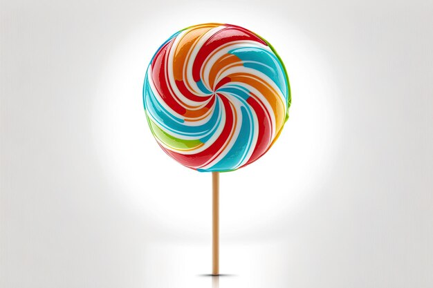 Lollipop on a white background