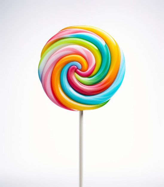 Lollipop with many colors