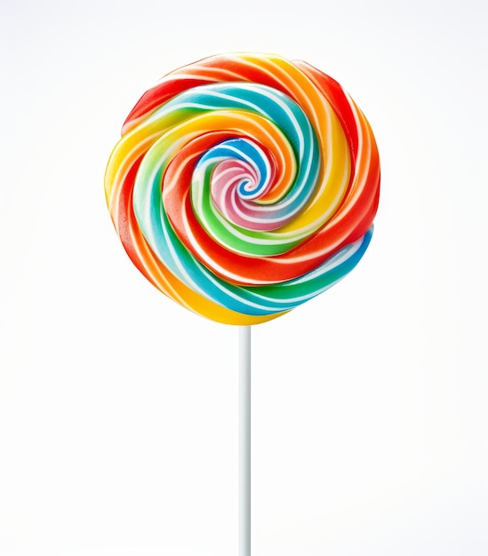 Lollipop with many colors