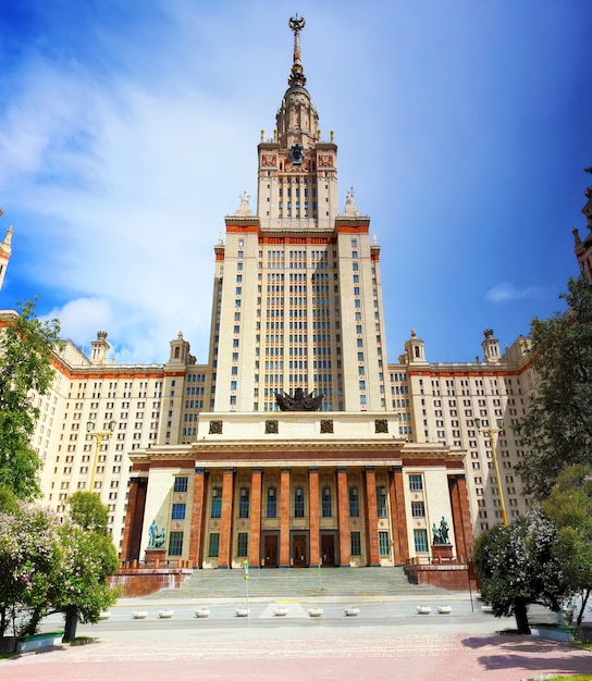 lomonosov moscow state university, main building