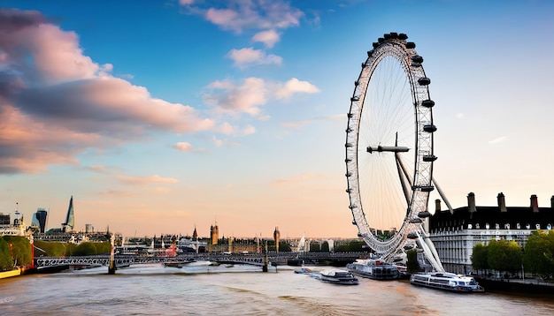 Londen Engeland Groot-Brittannië The London Eye