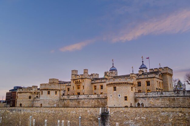 London city skyline with Tower of London cityscape in UK England