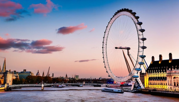 London England the UK The London Eye