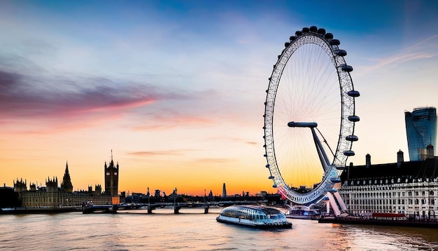 London England the UK The London Eye