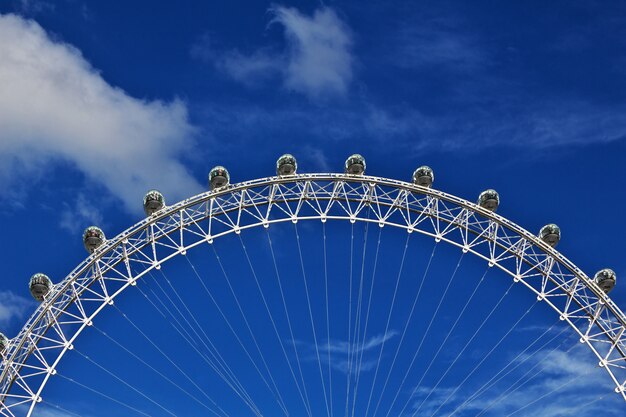 Photo london eye, in london city, england, uk