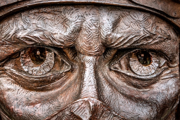 LONDON/UK - NOVEMBER 6 : Close-up of Part of the Battle of Britain Monument on the Embankment in London on November 6, 2012