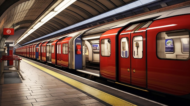 London Underground Tube Station