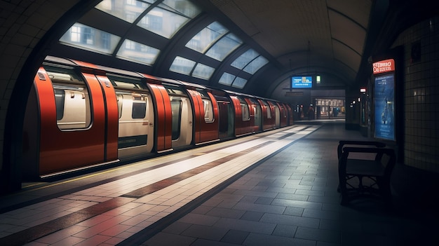 London Underground Tube Station