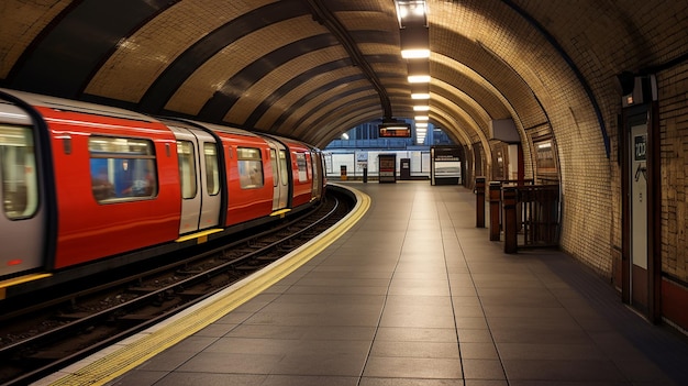 런던 지하철 역