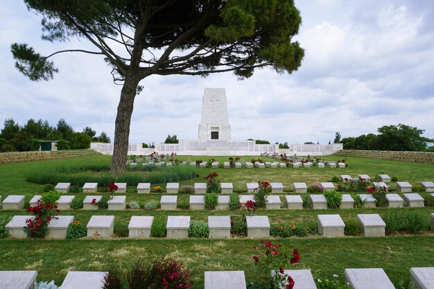 Lone Pine Cemetery and Memorial to the missing Anzac Cove Gallipoli