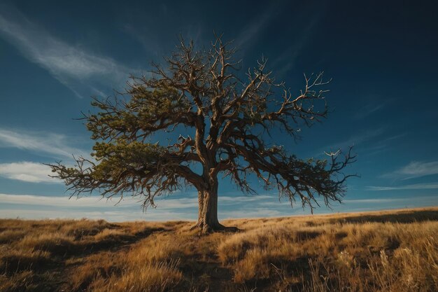 Lone Tree in the beautifull nature
