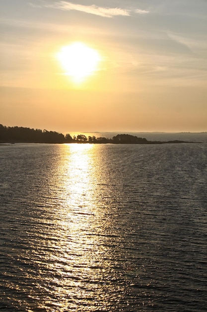 Lonely island in Sweden Archipelago