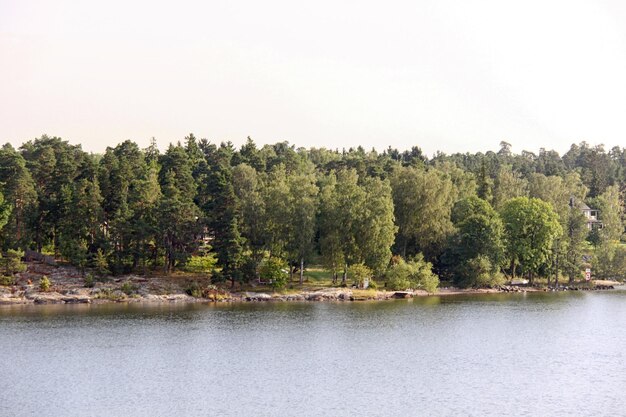 スウェーデン諸島の孤独な島