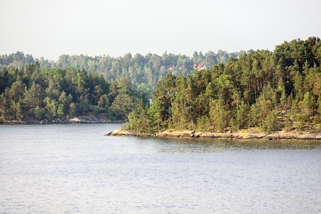 Lonely island in Sweden Archipelago