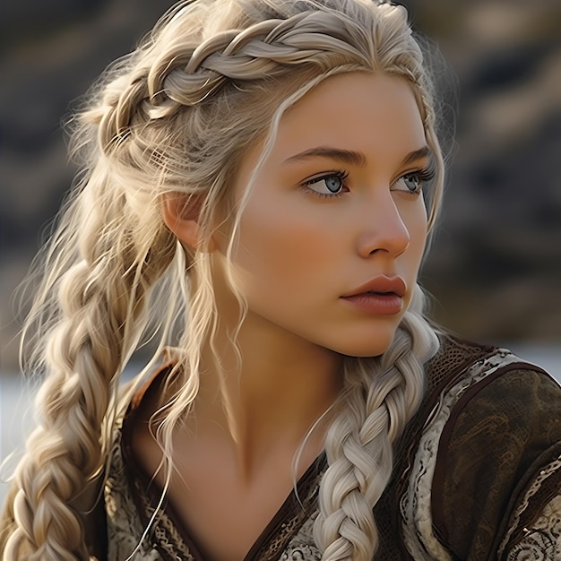Medieval Fashion | Elven hairstyles, Medieval hairstyles, Long hair styles