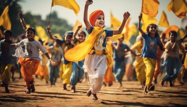independence day celebration in society