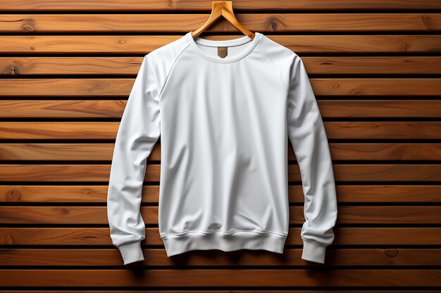 Long Sleeved Sweater Mockup