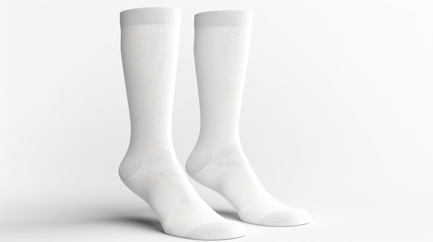 Long Socks Mockup