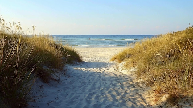 long walk to the beach