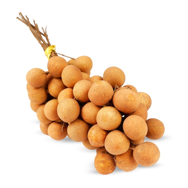 Longan isolated on a white background