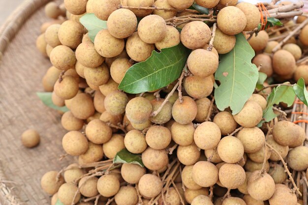 Longan at street food