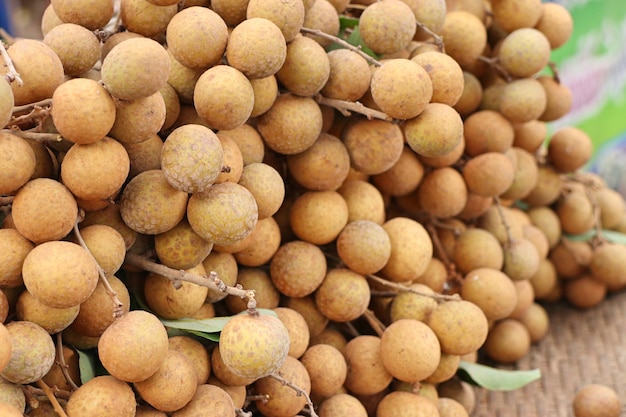 Longan at street food