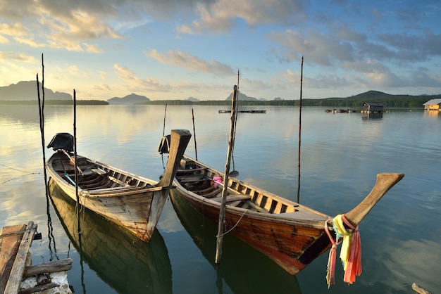 Longtail boats