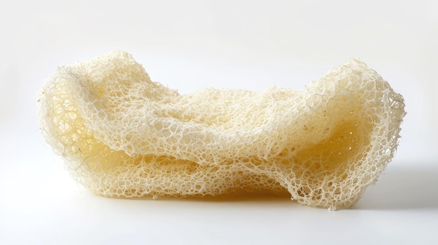 Loofah on isolated white background