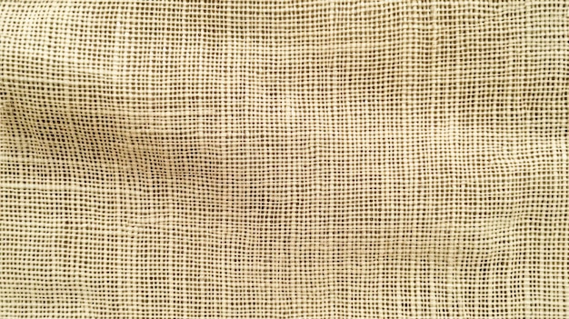 Photo look of a small beige cloth fabric in the style of use of screen tones clean line work unprimed canvas