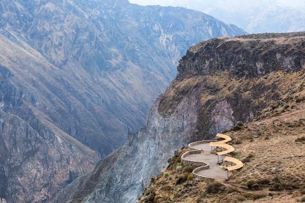 Lookout in the mountains