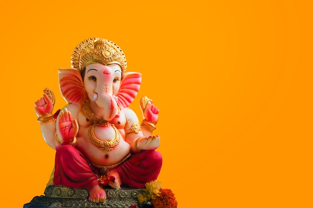 Lord Ganesha, Indische ganesh-festivalachtergrond