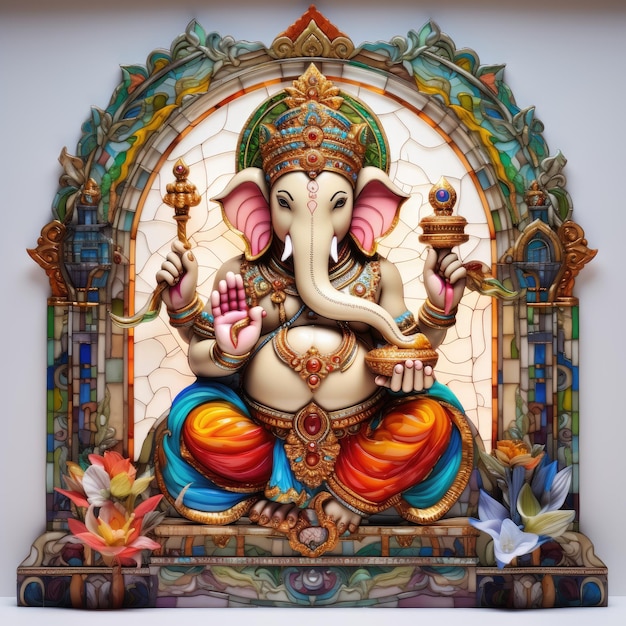 lord ganesha portrait